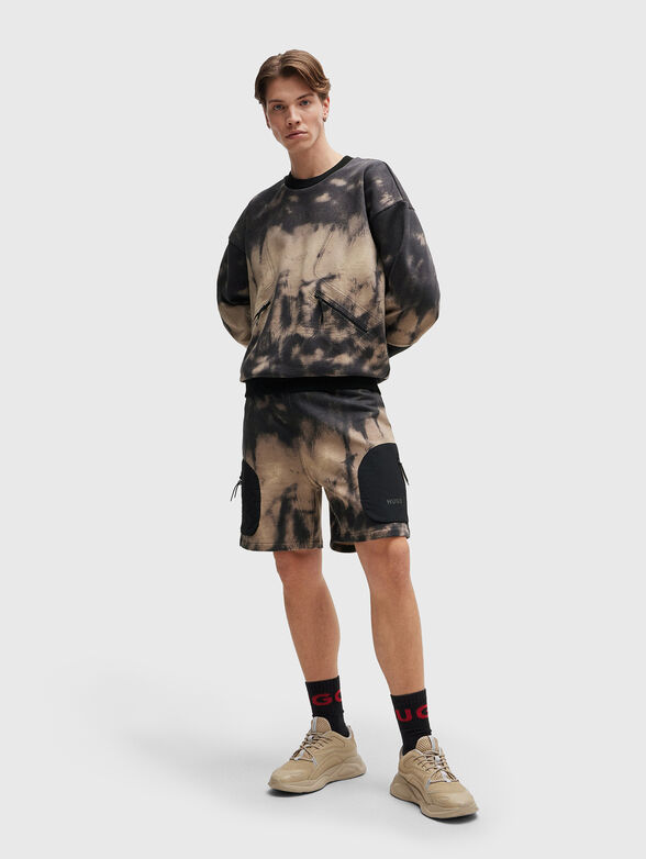 DAUTUMNAS sweatshirt with print and zippers - 1