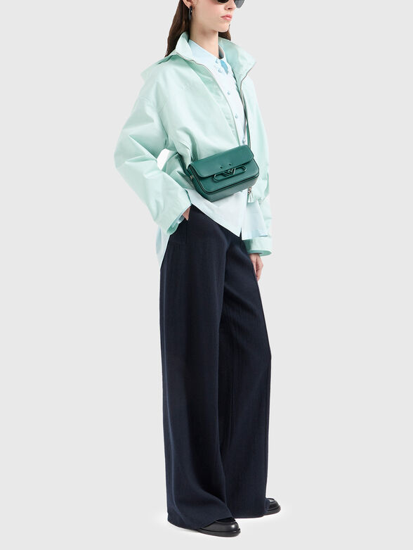 Straight high-waisted trousers - 3