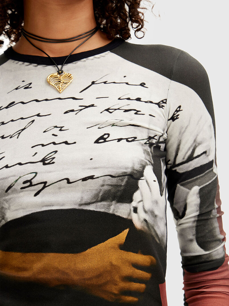 Blouse with print - 2