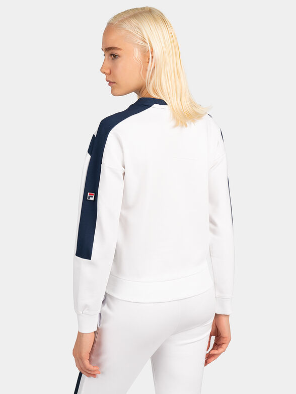 TANITANITH blouse with contrasting straps - 2