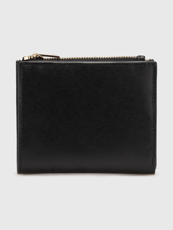 Wallet with gold logo - 1