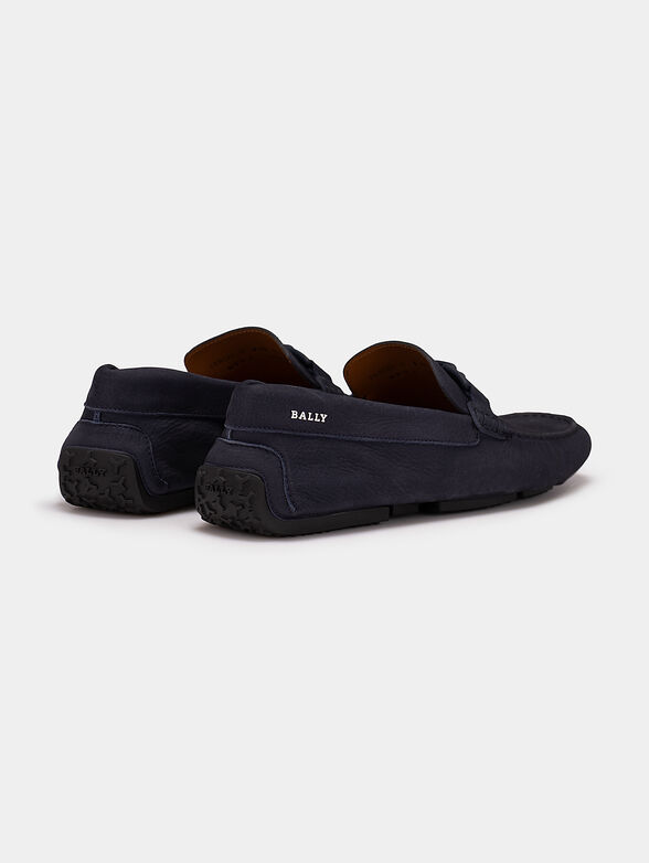 PARSAL blue loafers - 3