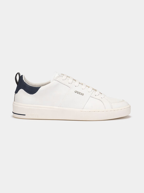 Sneakers with contrasting heel - 1