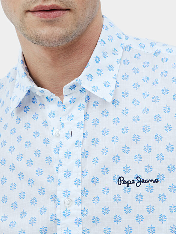 PETER Shirt with floral motifs - 3