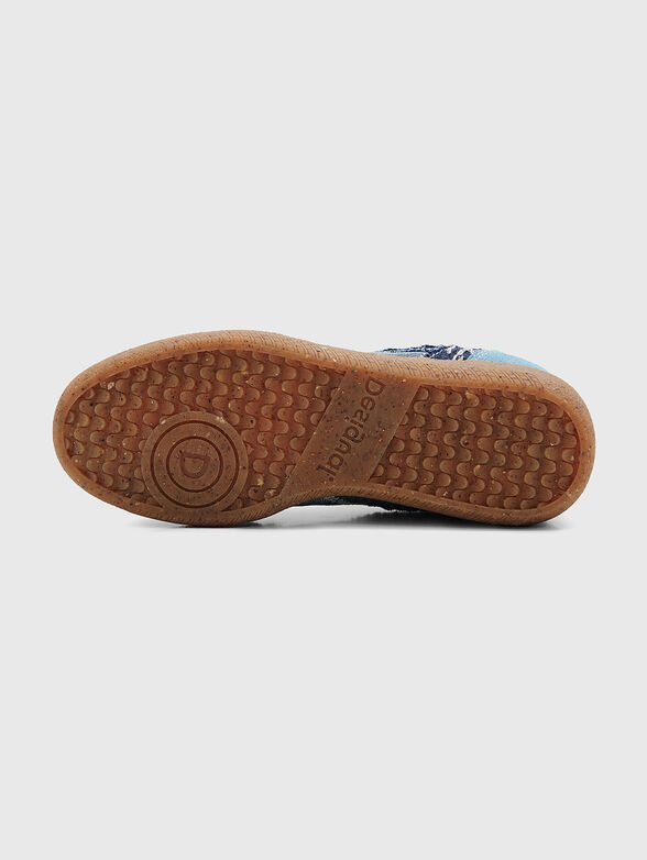 REPRISE HERI D sports shoes with denim texture - 3