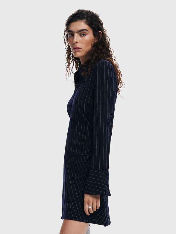 Striped slim dress - 2