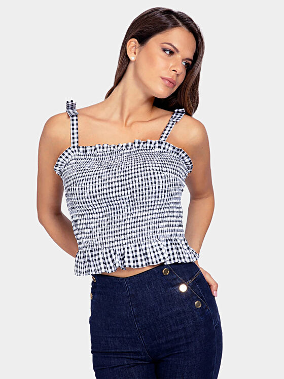 RIHANA Top with ruffles - 1