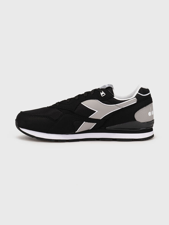 N.92 black sports shoes - 4