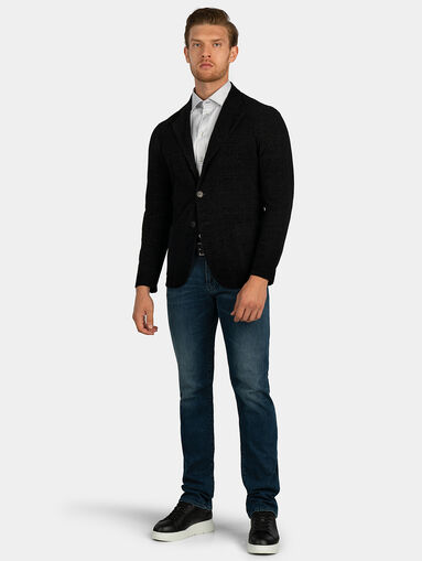 Cotton shirt in grey - 5
