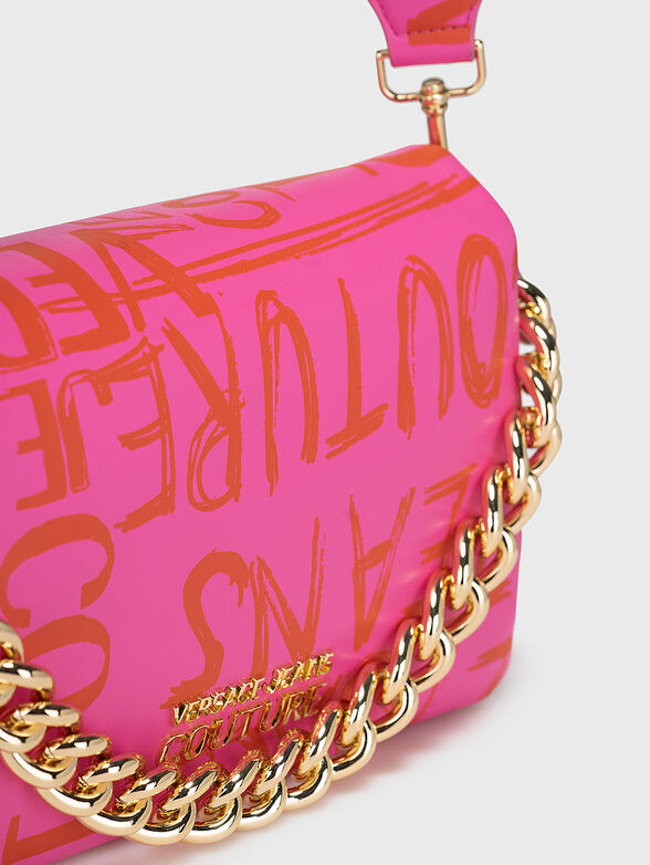Black bag with logo motifs - 5