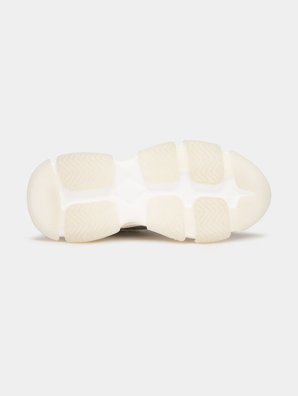 POSSESIONR beige sports shoes  - 5