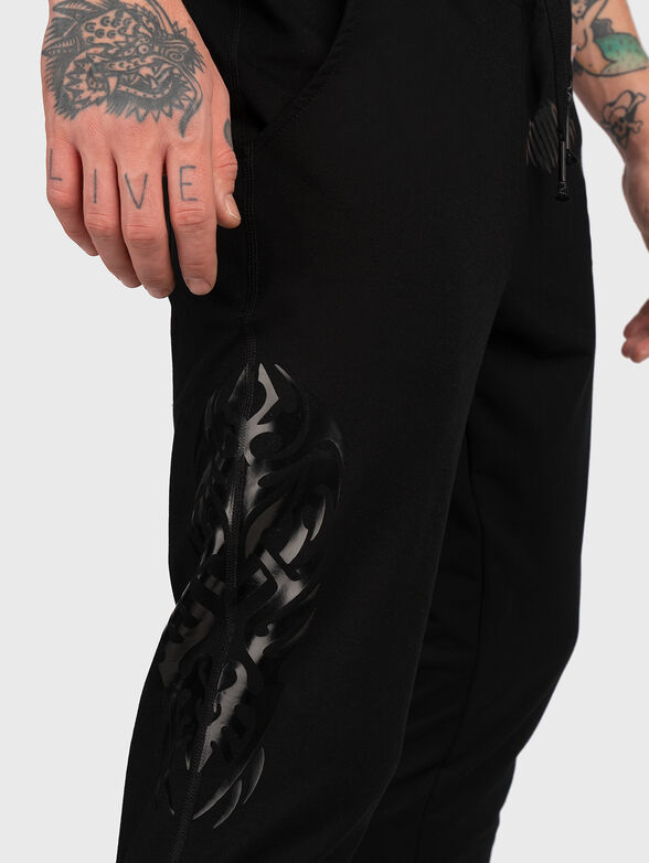 Milano JS008 black sports trousers - 4