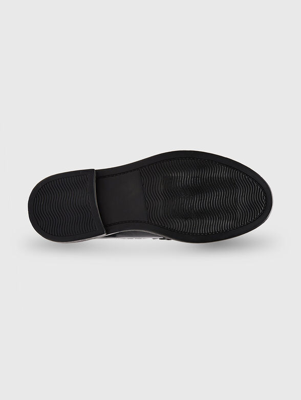 HARLOE leather loafers with eyelets - 4