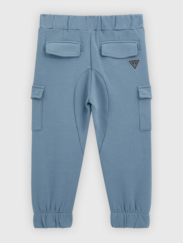 Cargo pants with logo detail - 1