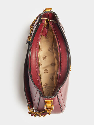 ABEY small hobo bag with logo accent - 4