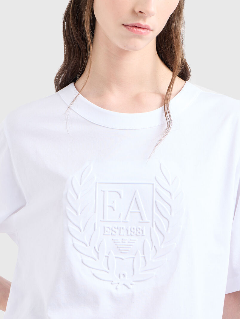 Crew neck cotton T-shirt - 2