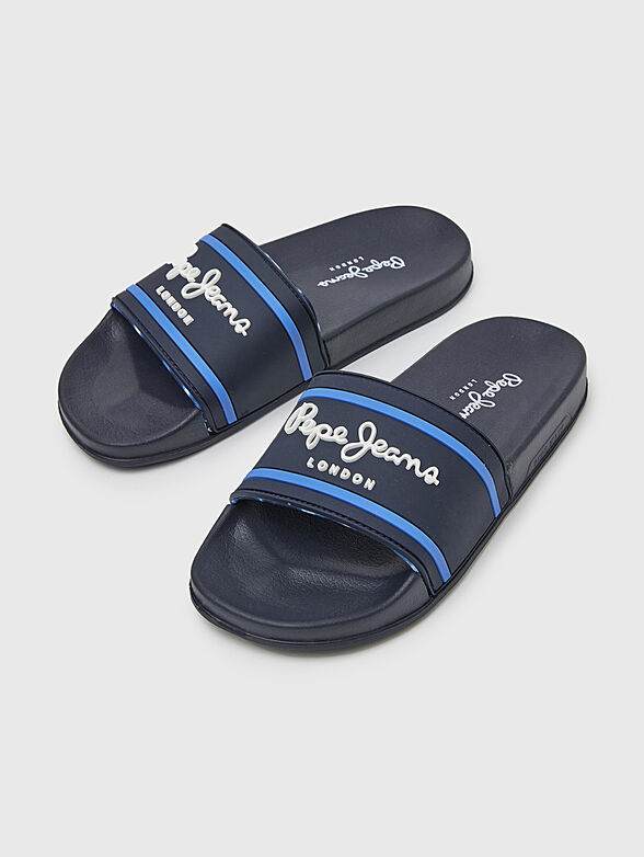Beach slippers with logo detail - 2