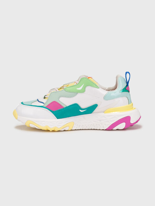 BLAZE sports shoes with multicoloured inserts - 4