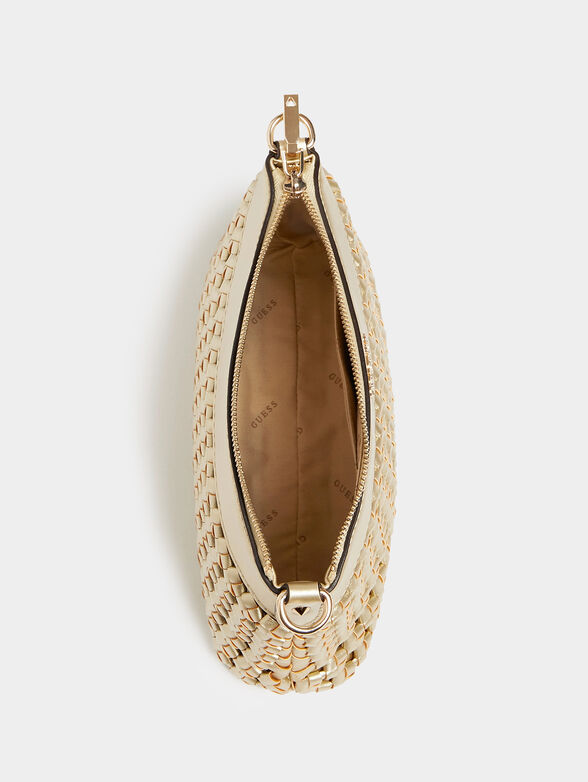 SICILIA small shoulder bag in gold color - 4