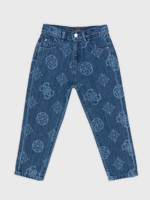 MUM fit jeans with logo details - 1