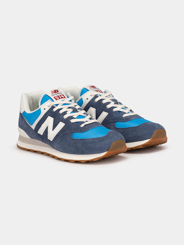 574 blue sneakers - 2