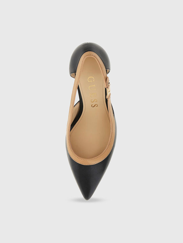 RICKY heeled leather shoes - 4