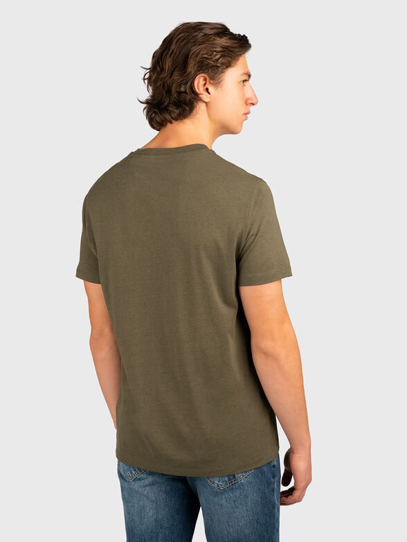 T-shirt with logo embroidery - 3