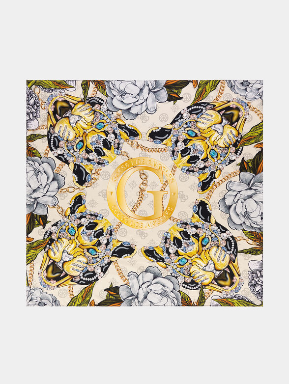 Foulard with logo details - 1