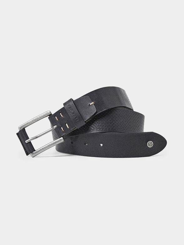 LENNY black leather belt - 1
