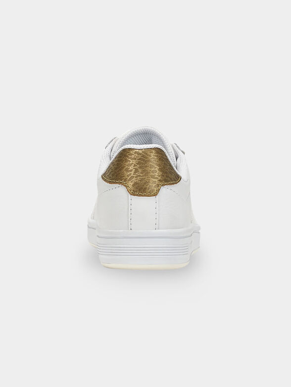 COURT TIEBREAK sports shoes with gold accent  - 3