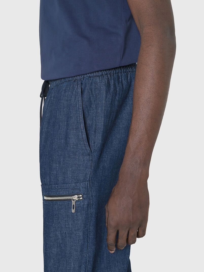 Jeans with elastic waist - 2