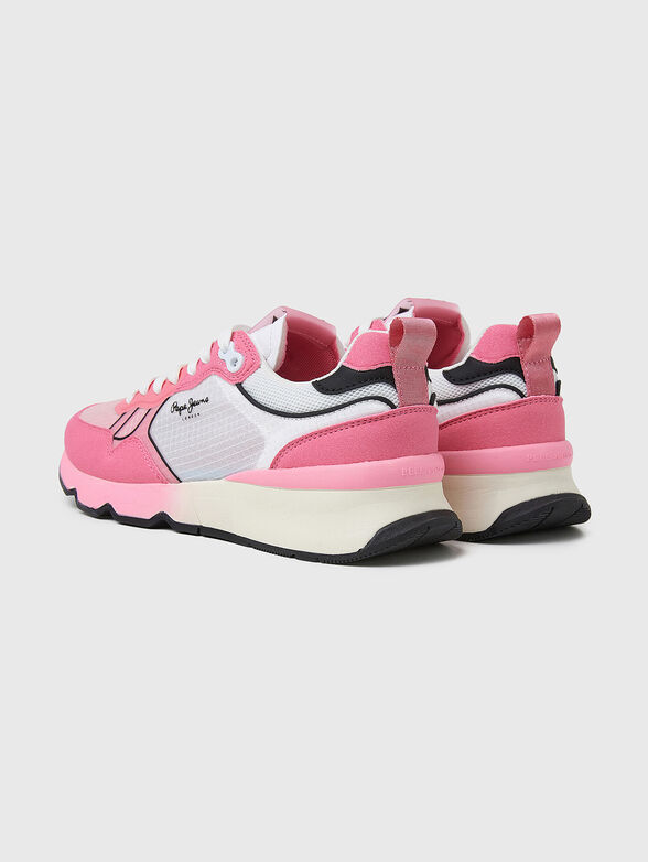 BRIT PRO NEON sports shoes with mesh accents - 4