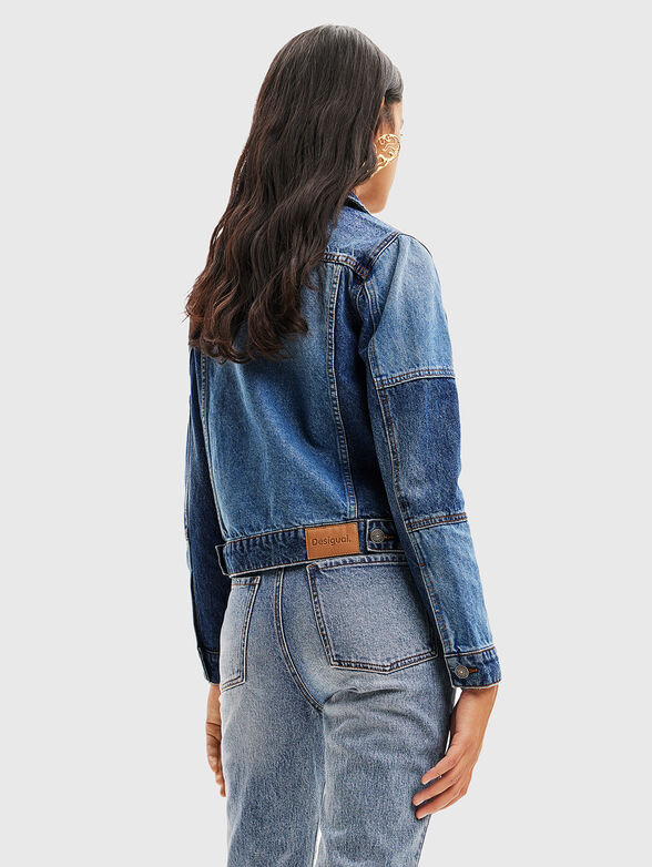 PATY denim jacket with patchwork elements - 3