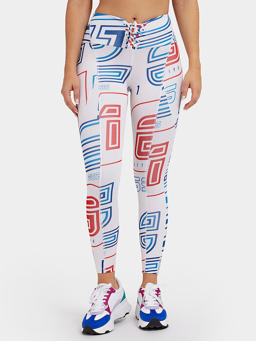 AGATHA leggings with multicolor print