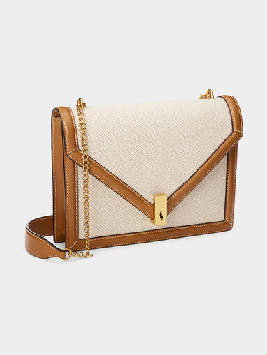 Bag with contrasting leather details - 3