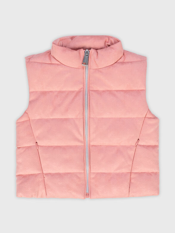 Padded vest with 4G logo accent - 1