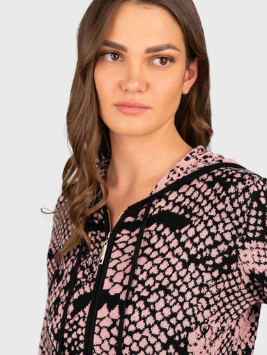 Hooded zip cardigan  - 5