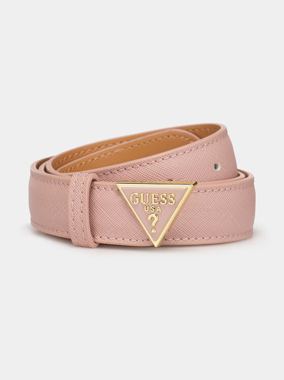Belt with triangular buckle - 1