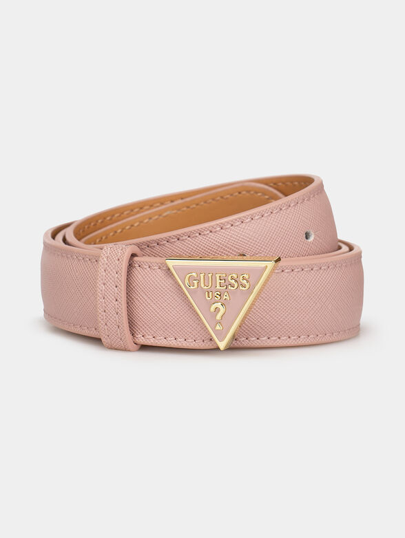 Belt with triangular buckle - 1