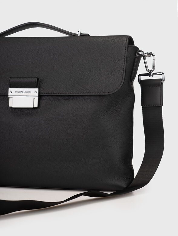 Black leather bag  - 5