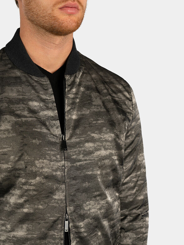 Bomber jacket with print - 3