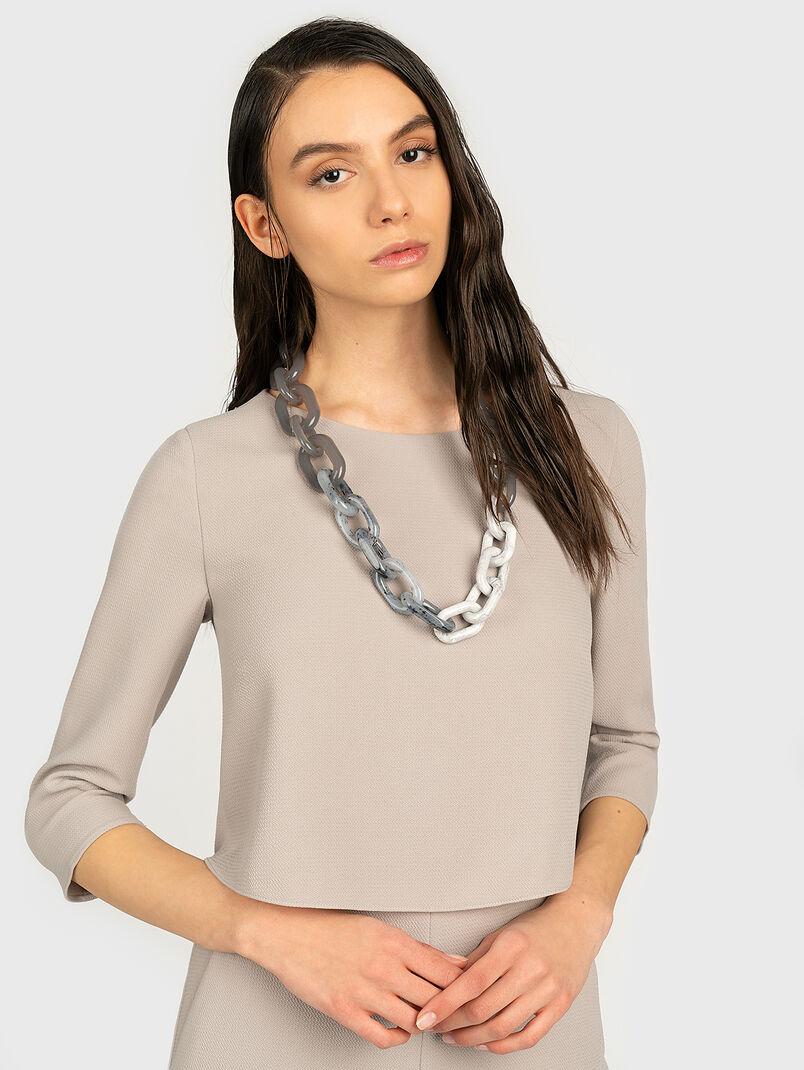 Grey necklace - 3