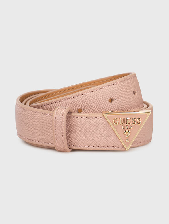 ALEXIE black belt with logo accent - 1