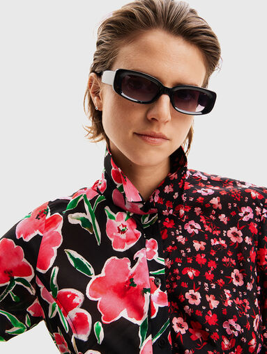 Shirt with floral print  - 3