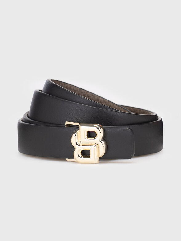 Double faced leather belt - 2