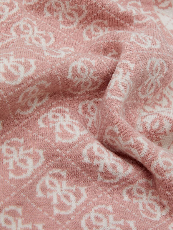 Scarf with 4G monogram print - 2