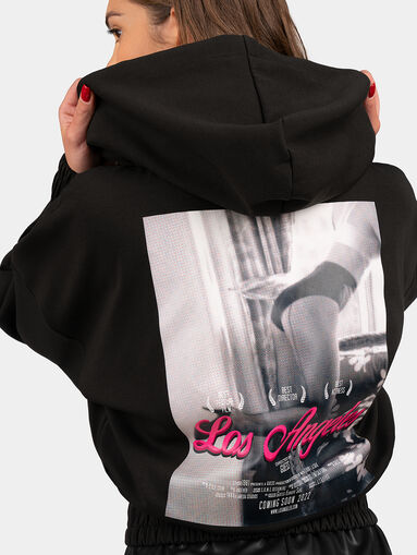 MINHA sweatshirt with maxi print on the back - 4