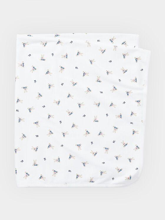 Cotton blanket with print - 1