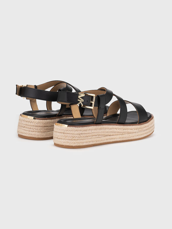 LYNN sandals in leather - 3