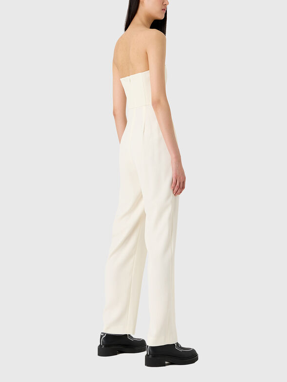 Jumpsuit with straight neckline - 2